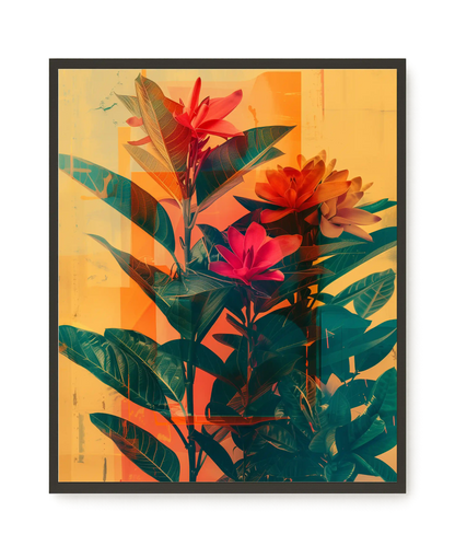 Botanical Spectrum Canvas Print
