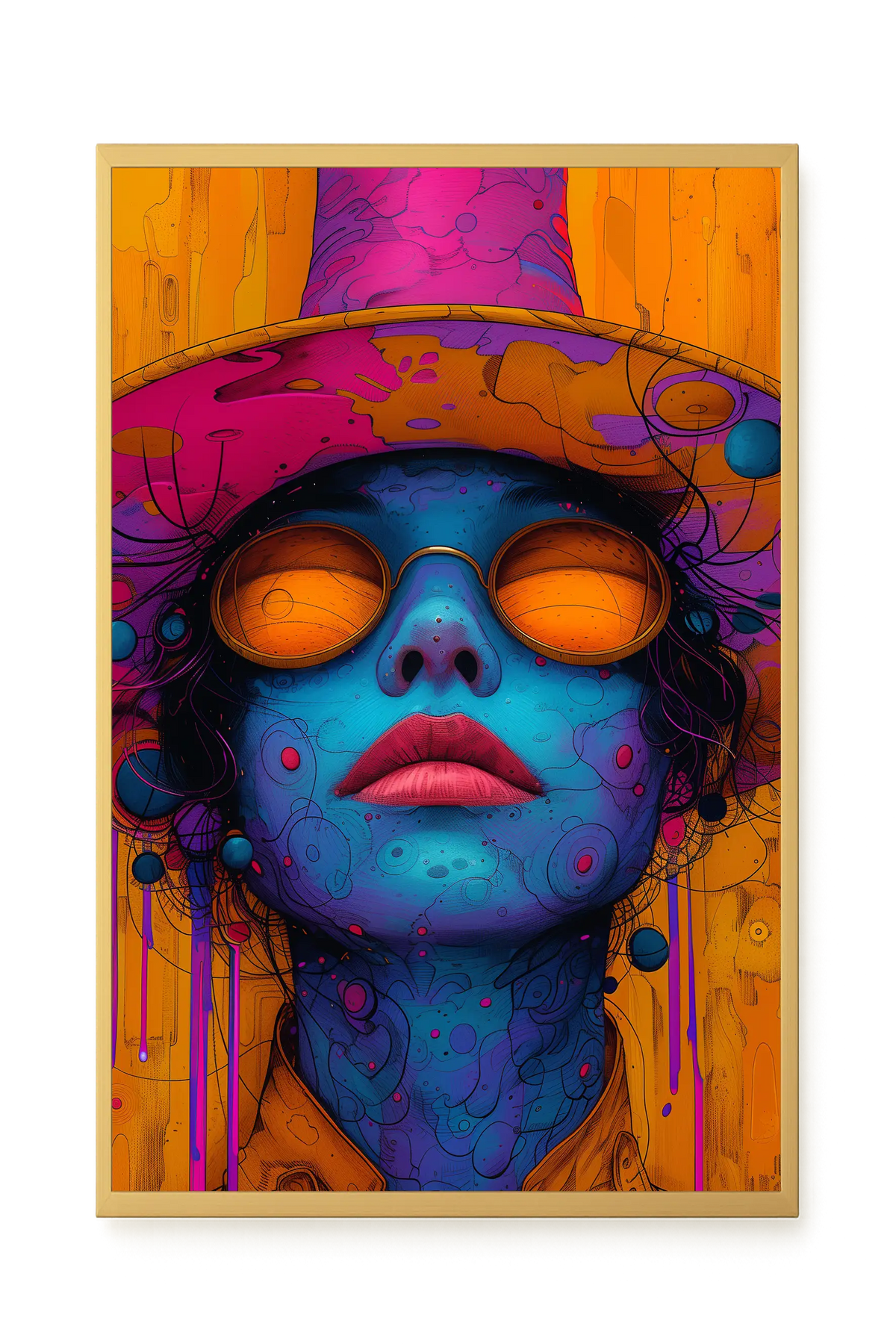 Shifting Identity Canvas Wall Art
