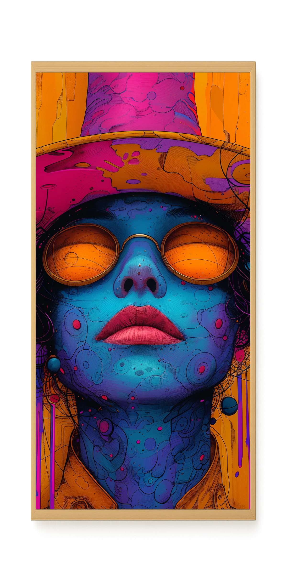Shifting Identity Canvas Wall Art