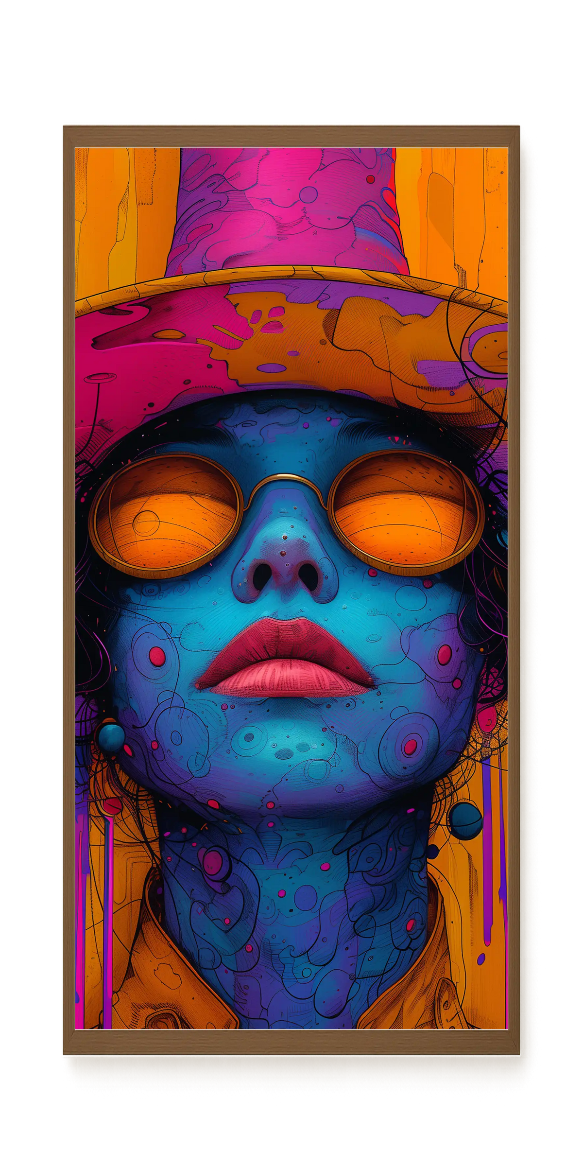 Shifting Identity Canvas Wall Art