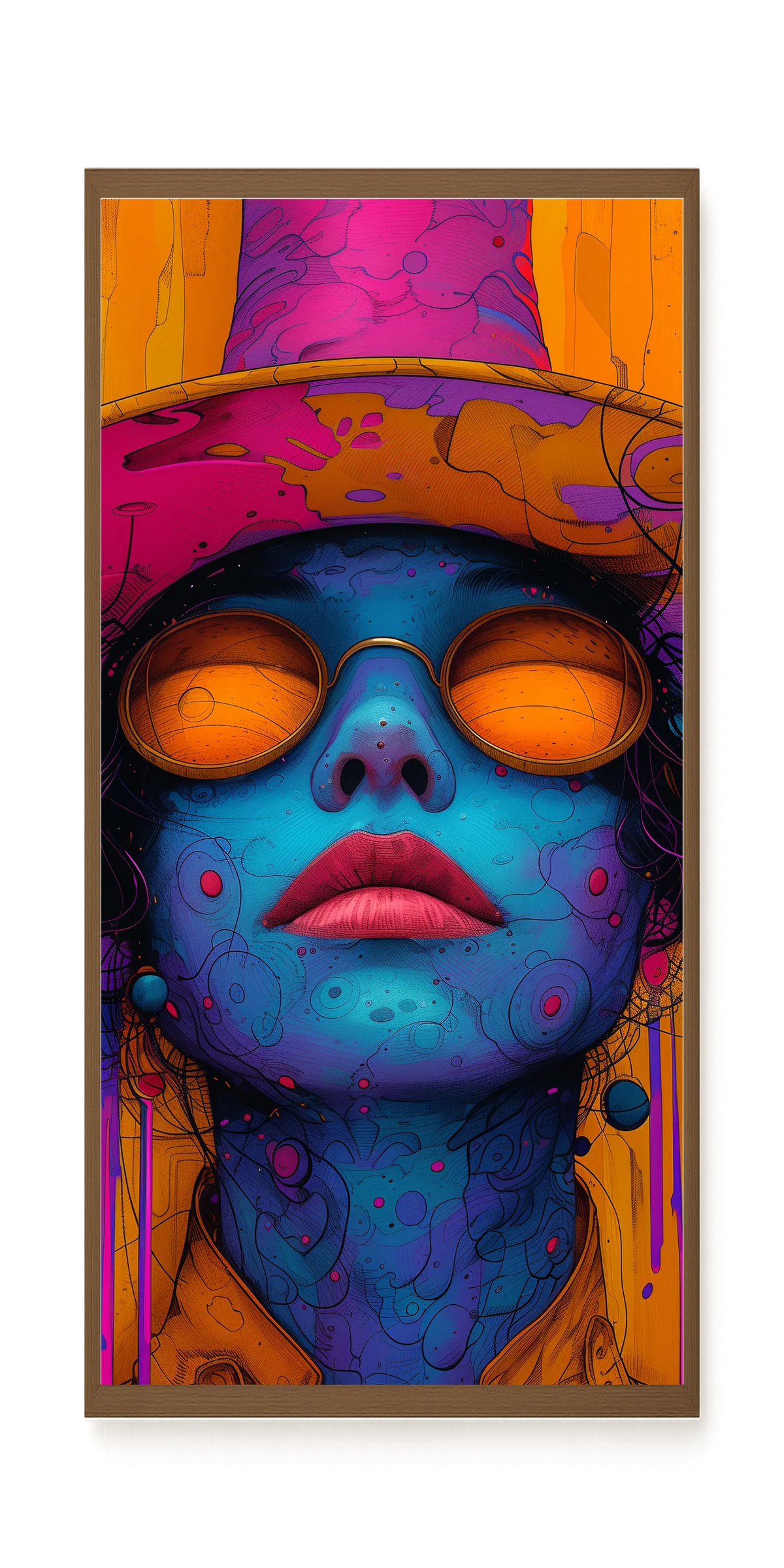 Shifting Identity Canvas Wall Art