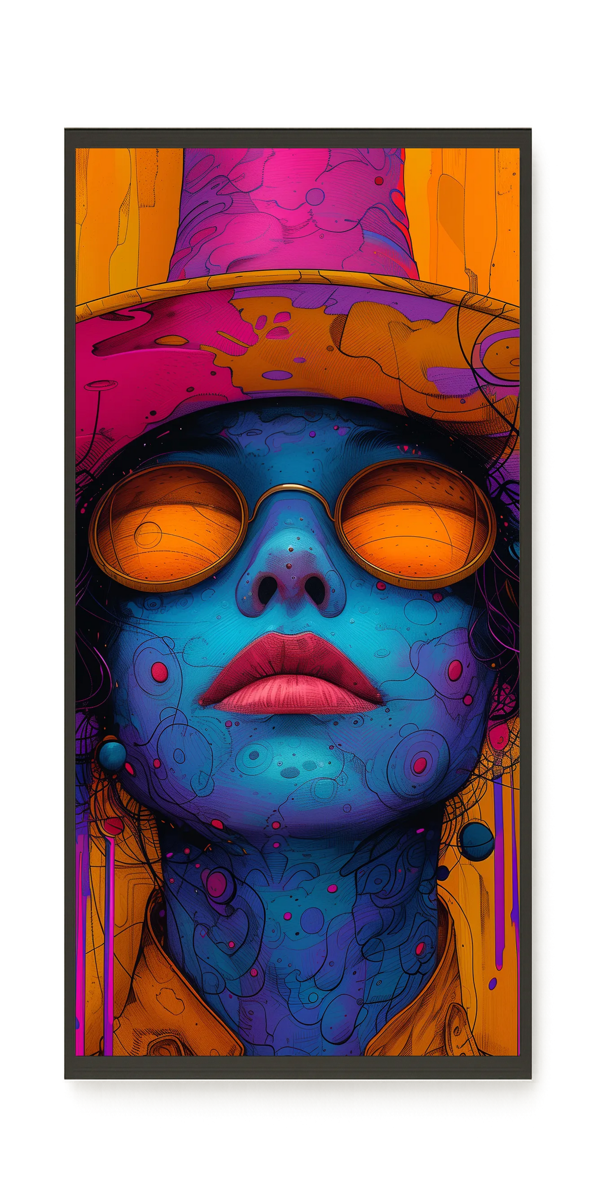 Shifting Identity Canvas Wall Art