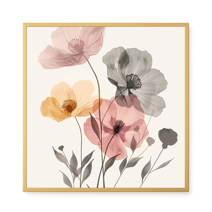 Floral Whisper Canvas Print