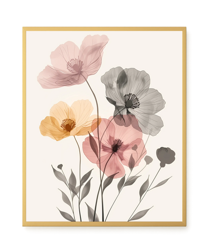 Floral Whisper Canvas Print