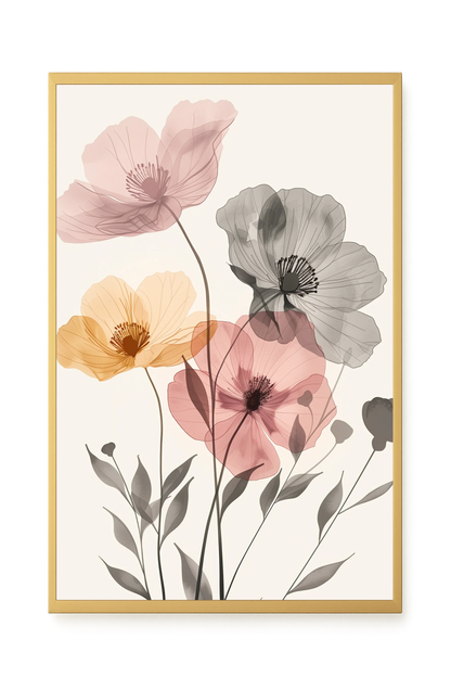 Floral Whisper Canvas Print