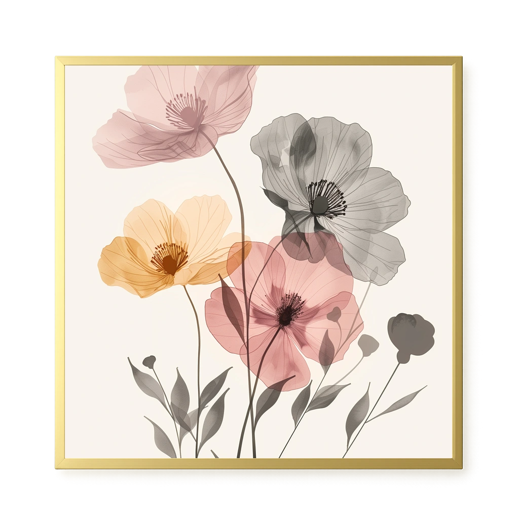 Floral Whisper Canvas Print