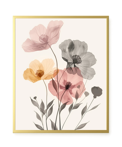 Floral Whisper Canvas Print