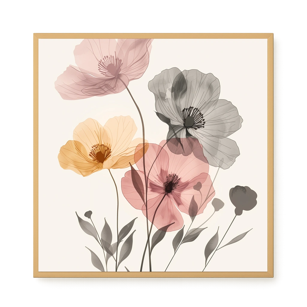 Floral Whisper Canvas Print