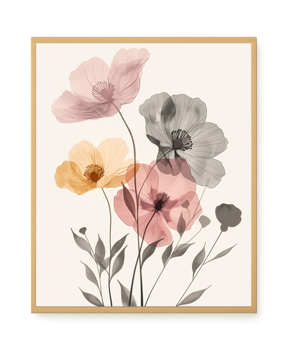 Floral Whisper Canvas Print