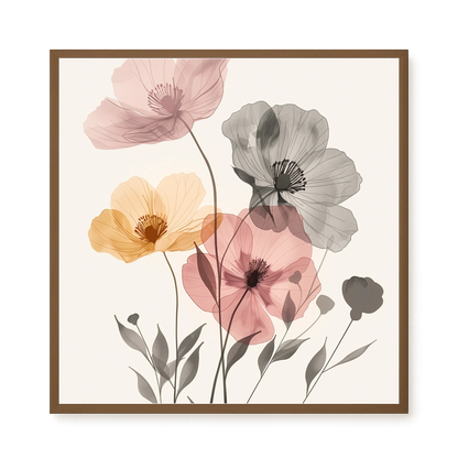 Floral Whisper Canvas Print