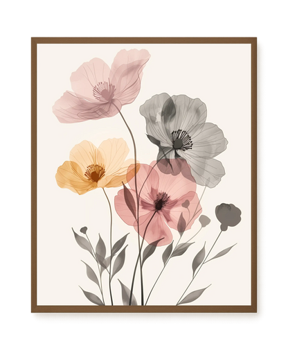 Floral Whisper Canvas Print