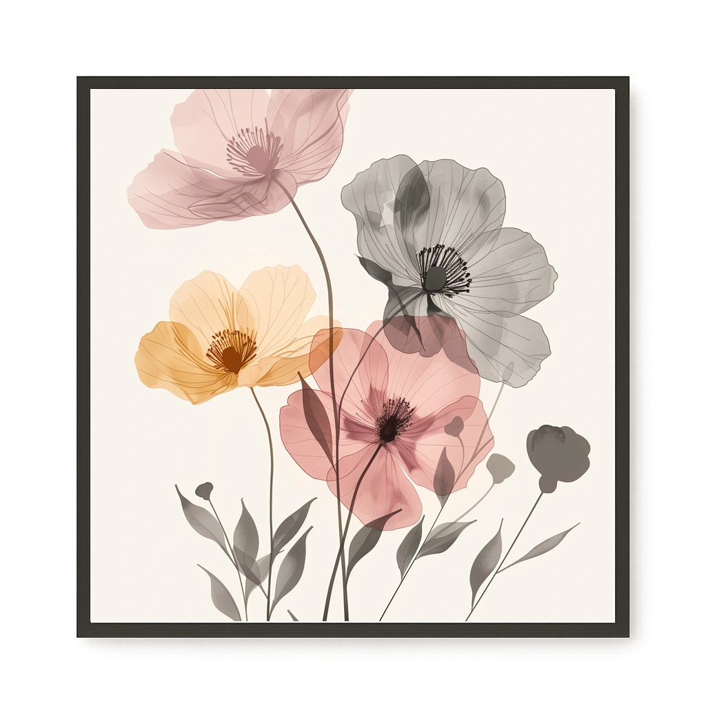 Floral Whisper Canvas Print