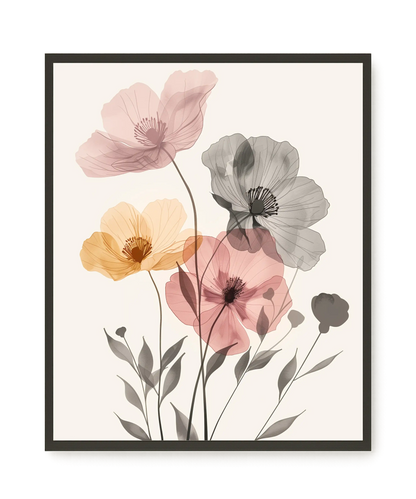 Floral Whisper Canvas Print