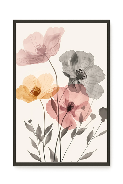 Floral Whisper Canvas Print