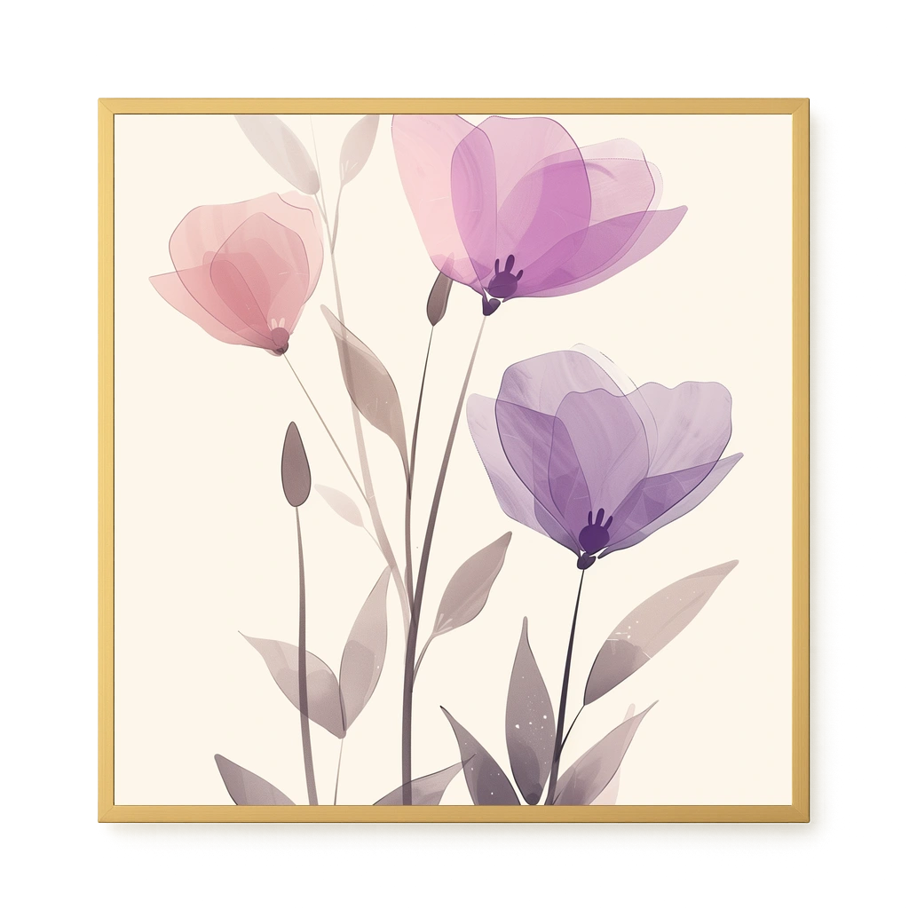 Organic Abstraction Canvas Wall Art