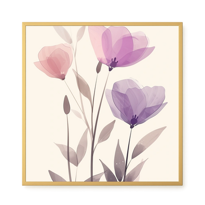 Organic Abstraction Canvas Wall Art