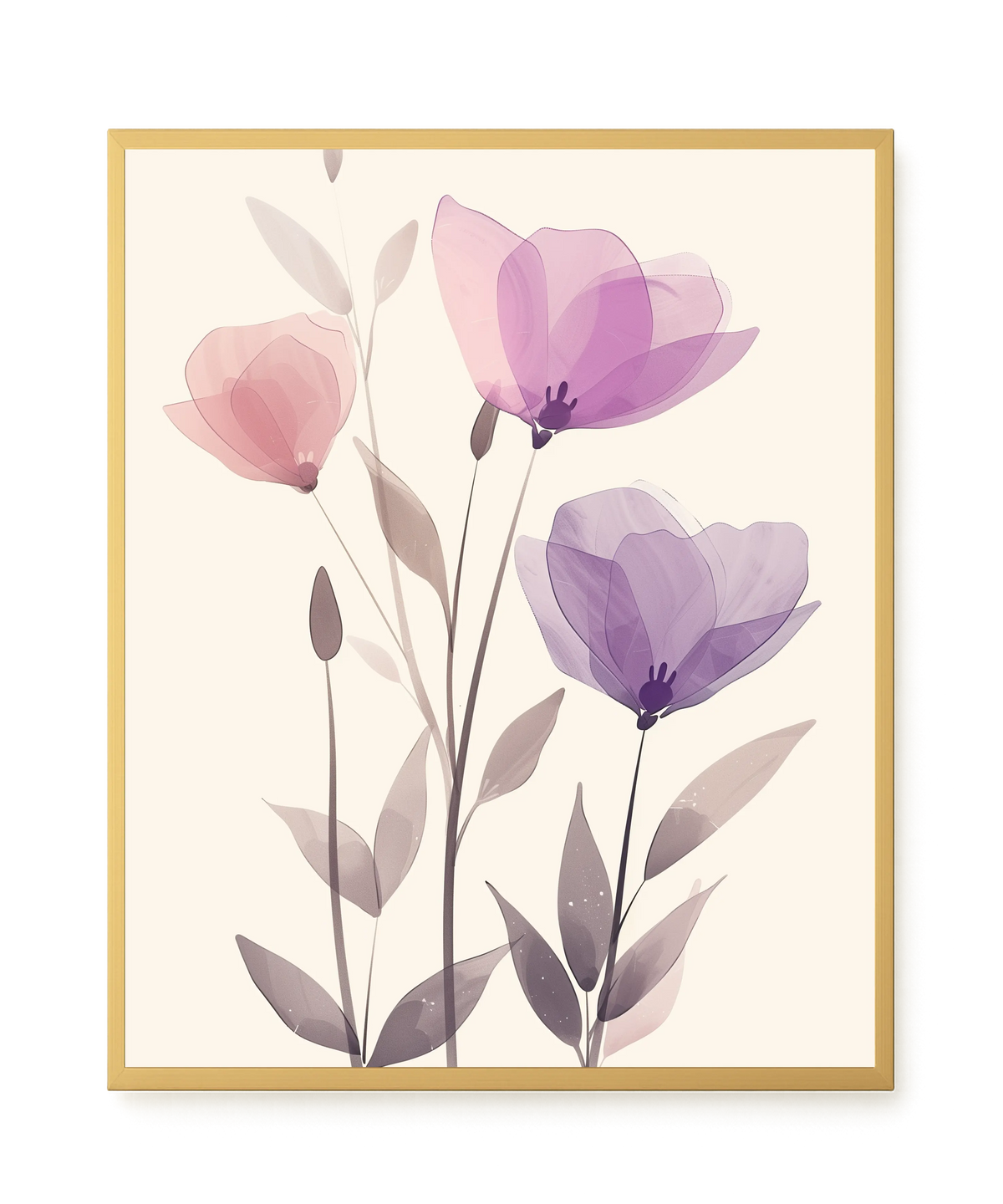Organic Abstraction Canvas Wall Art