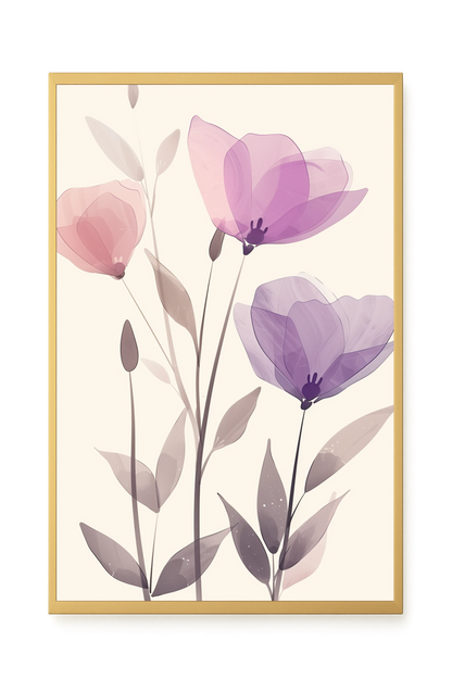 Organic Abstraction Canvas Wall Art