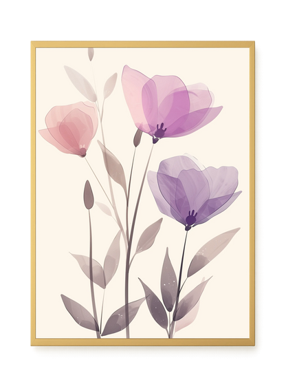 Organic Abstraction Canvas Wall Art