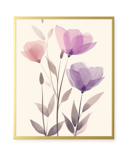 Organic Abstraction Canvas Wall Art