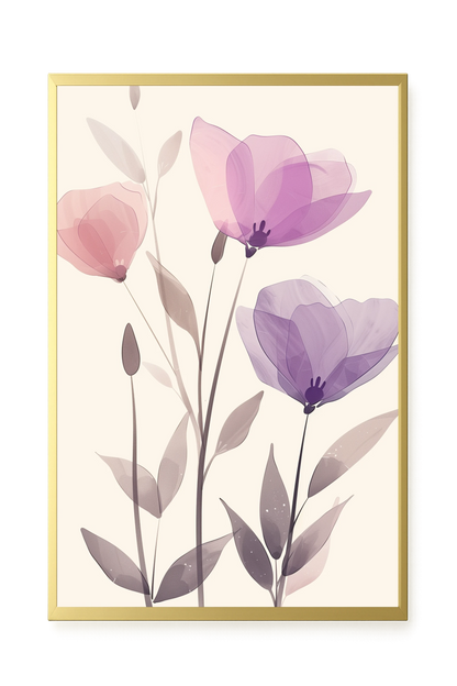 Organic Abstraction Canvas Wall Art