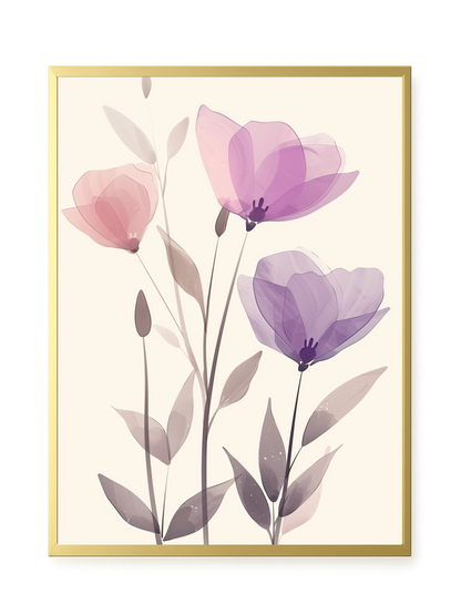 Organic Abstraction Canvas Wall Art