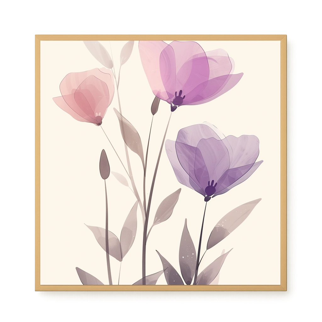 Organic Abstraction Canvas Wall Art