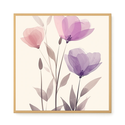 Organic Abstraction Canvas Wall Art