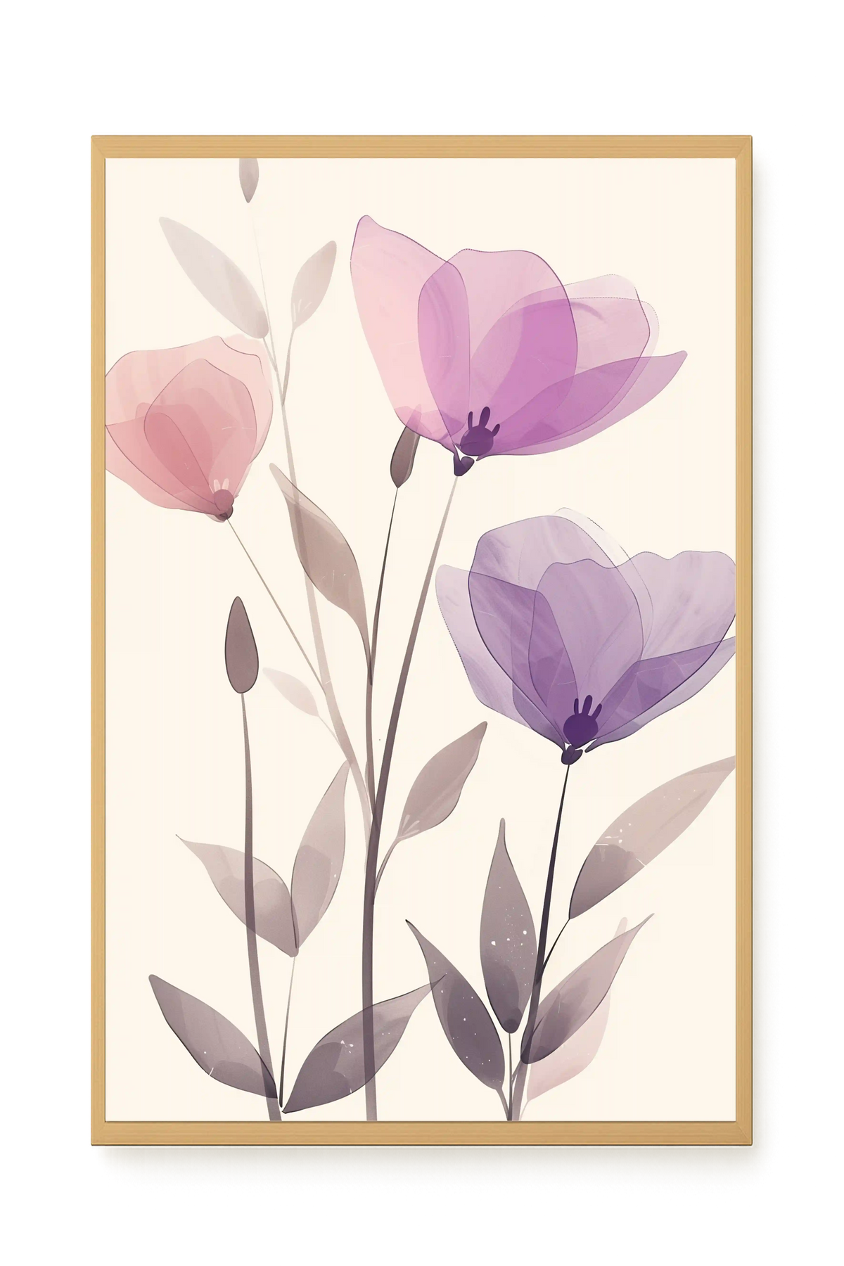 Organic Abstraction Canvas Wall Art