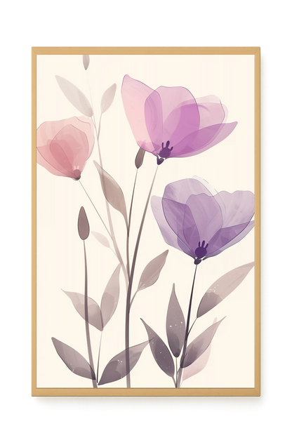 Organic Abstraction Canvas Wall Art