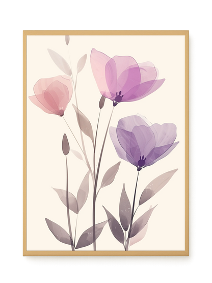 Organic Abstraction Canvas Wall Art