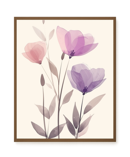 Organic Abstraction Canvas Wall Art