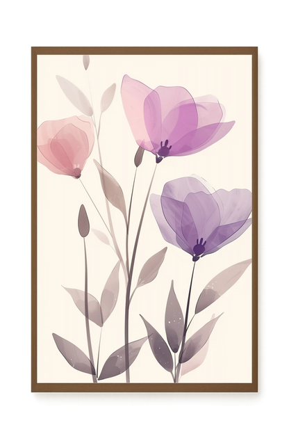 Organic Abstraction Canvas Wall Art