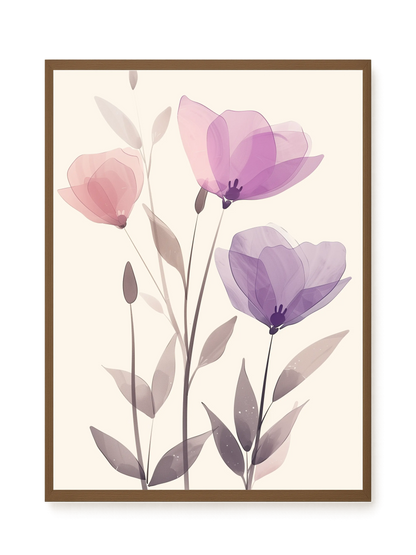 Organic Abstraction Canvas Wall Art