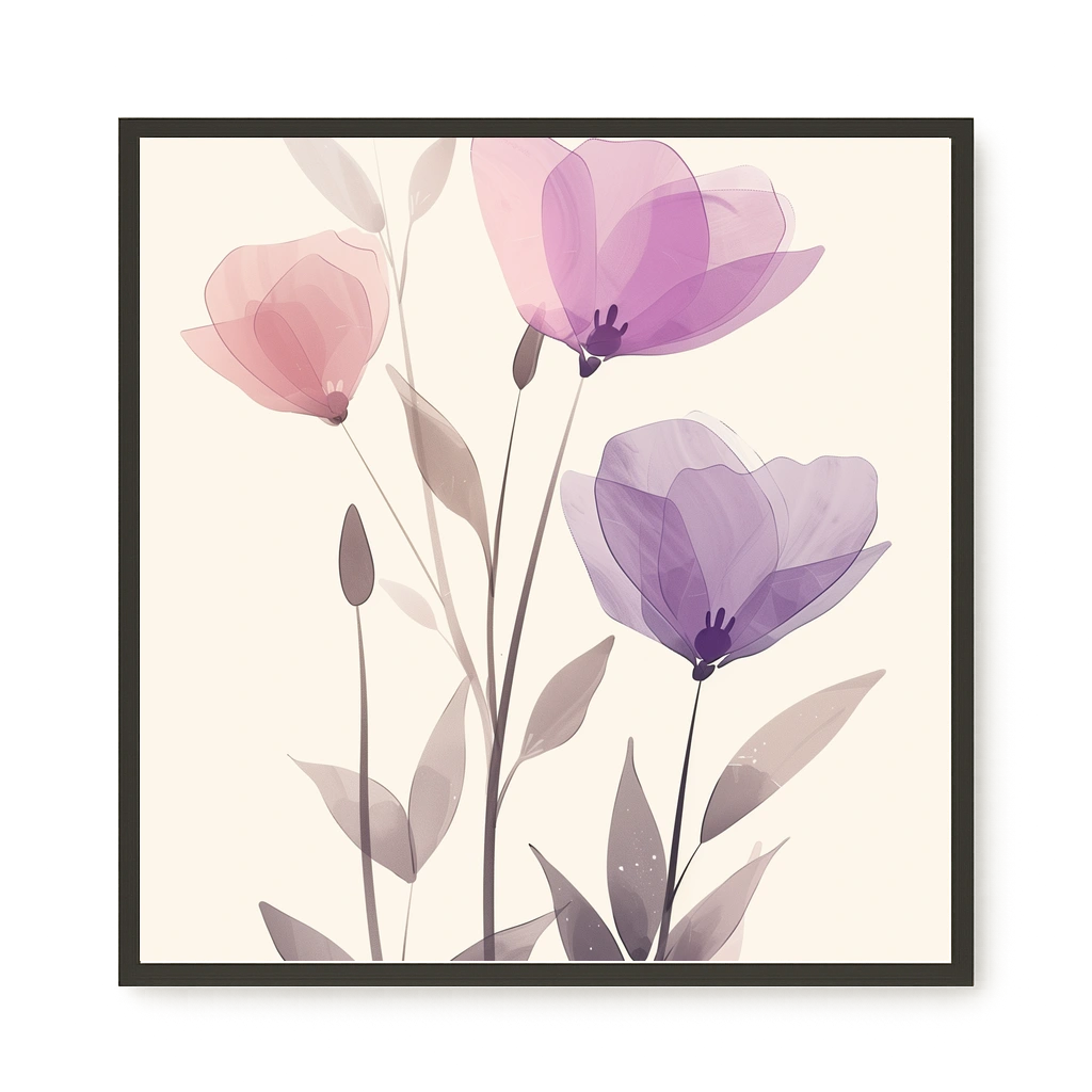 Organic Abstraction Canvas Wall Art