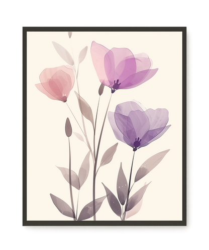 Organic Abstraction Canvas Wall Art