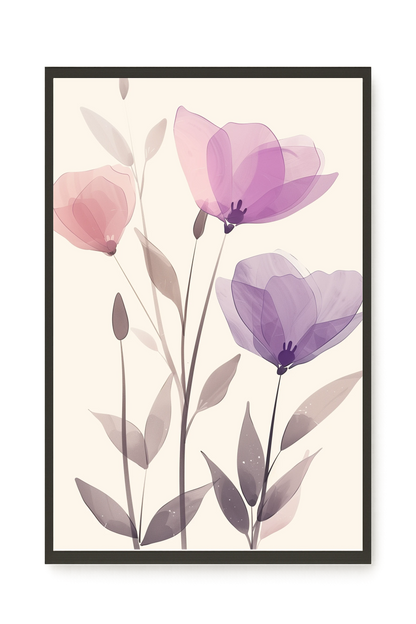 Organic Abstraction Canvas Wall Art