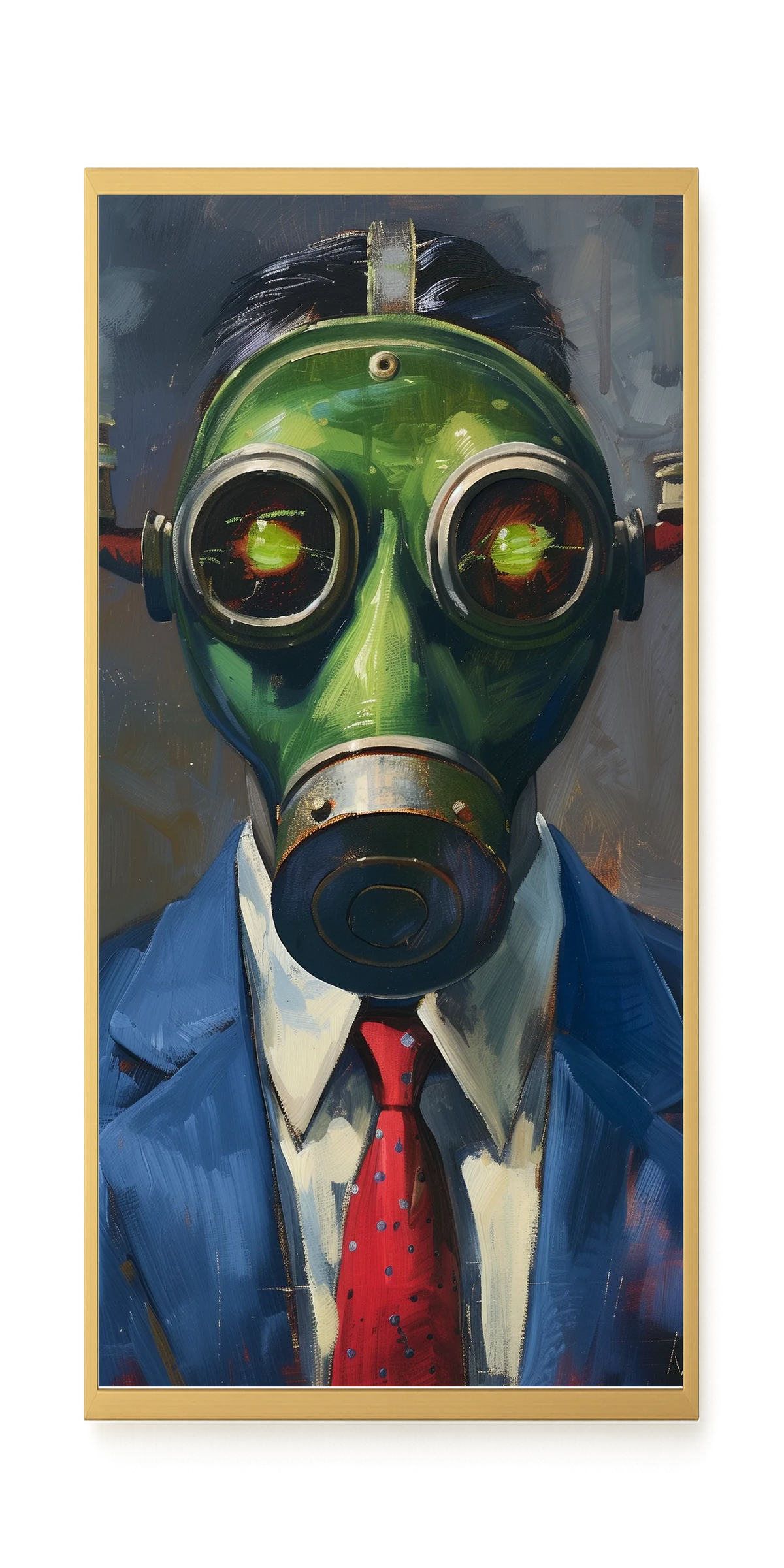 Masked Identity Canvas Wall Art