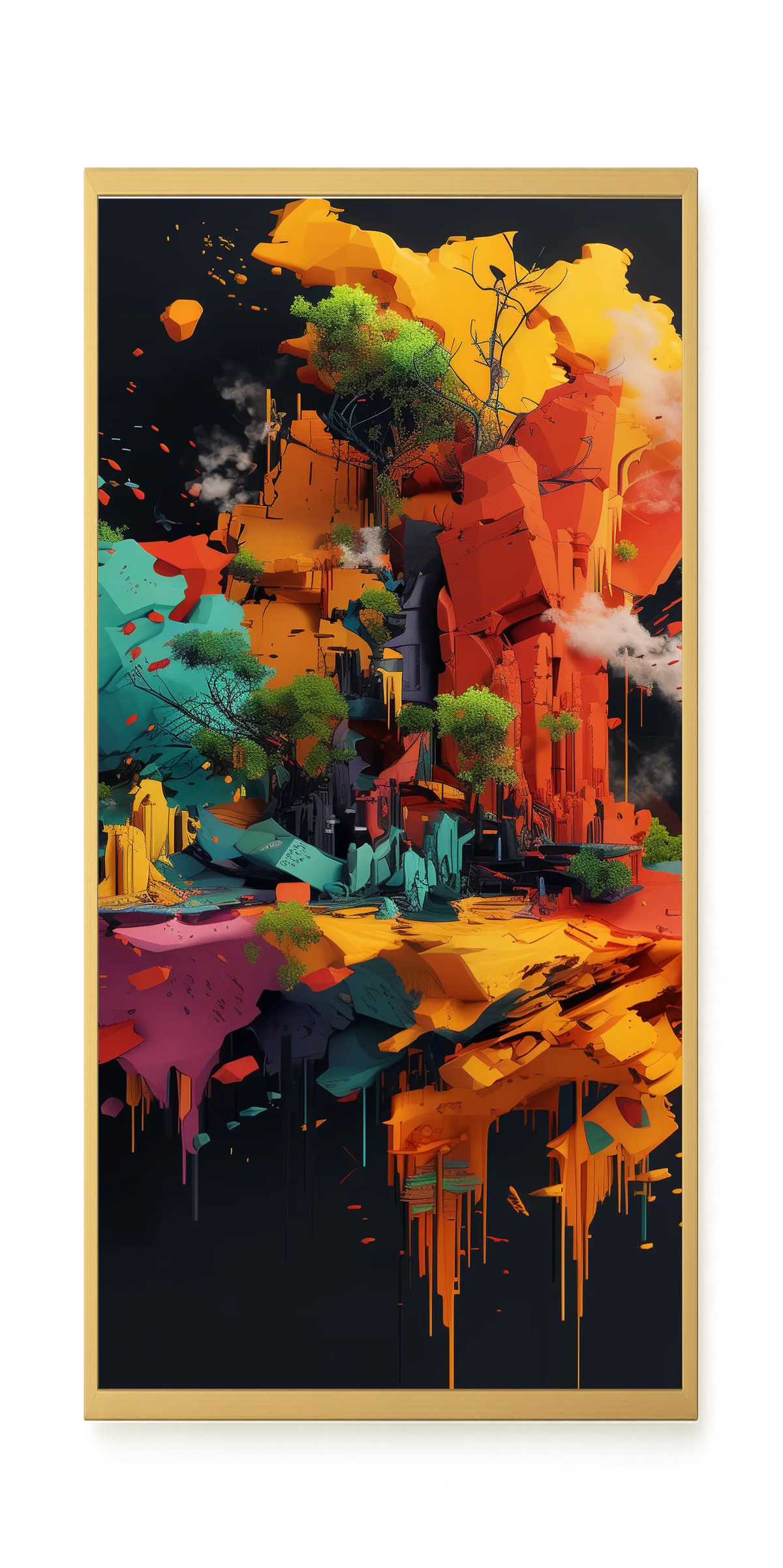 Imagined Terrain Canvas Print