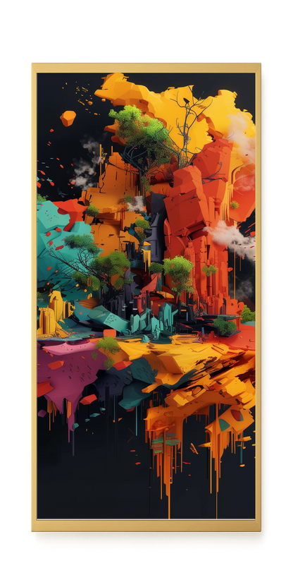 Imagined Terrain Canvas Print