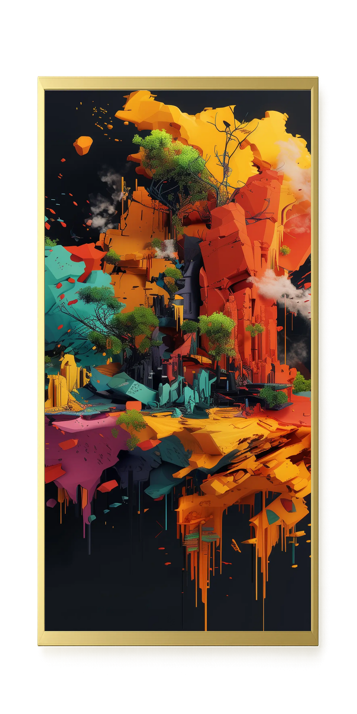 Imagined Terrain Canvas Print