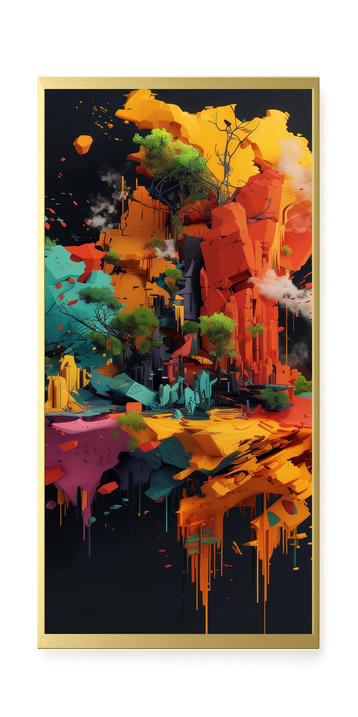 Imagined Terrain Canvas Print