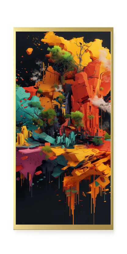 Imagined Terrain Canvas Print