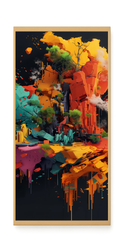 Imagined Terrain Canvas Print