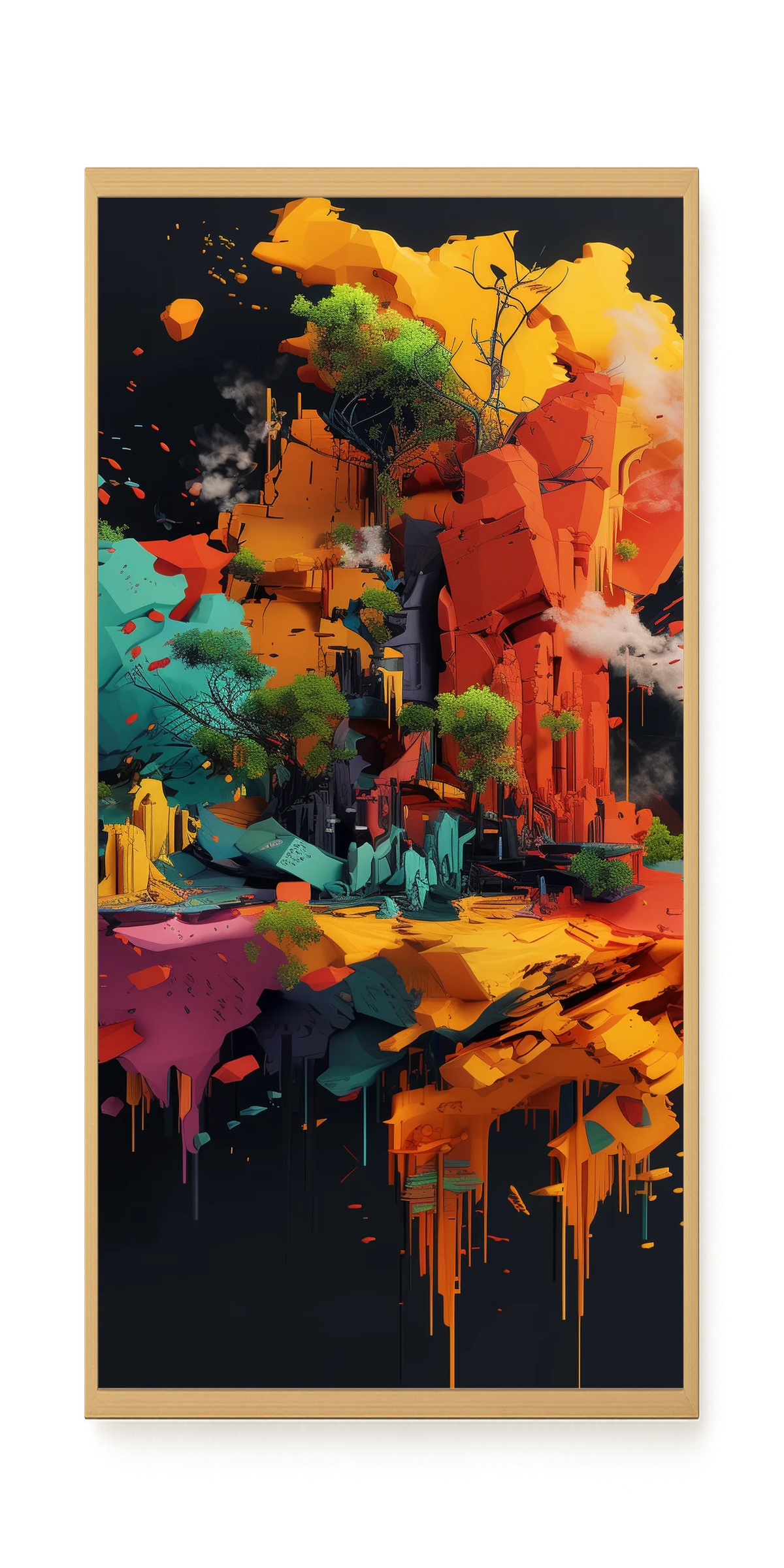 Imagined Terrain Canvas Print