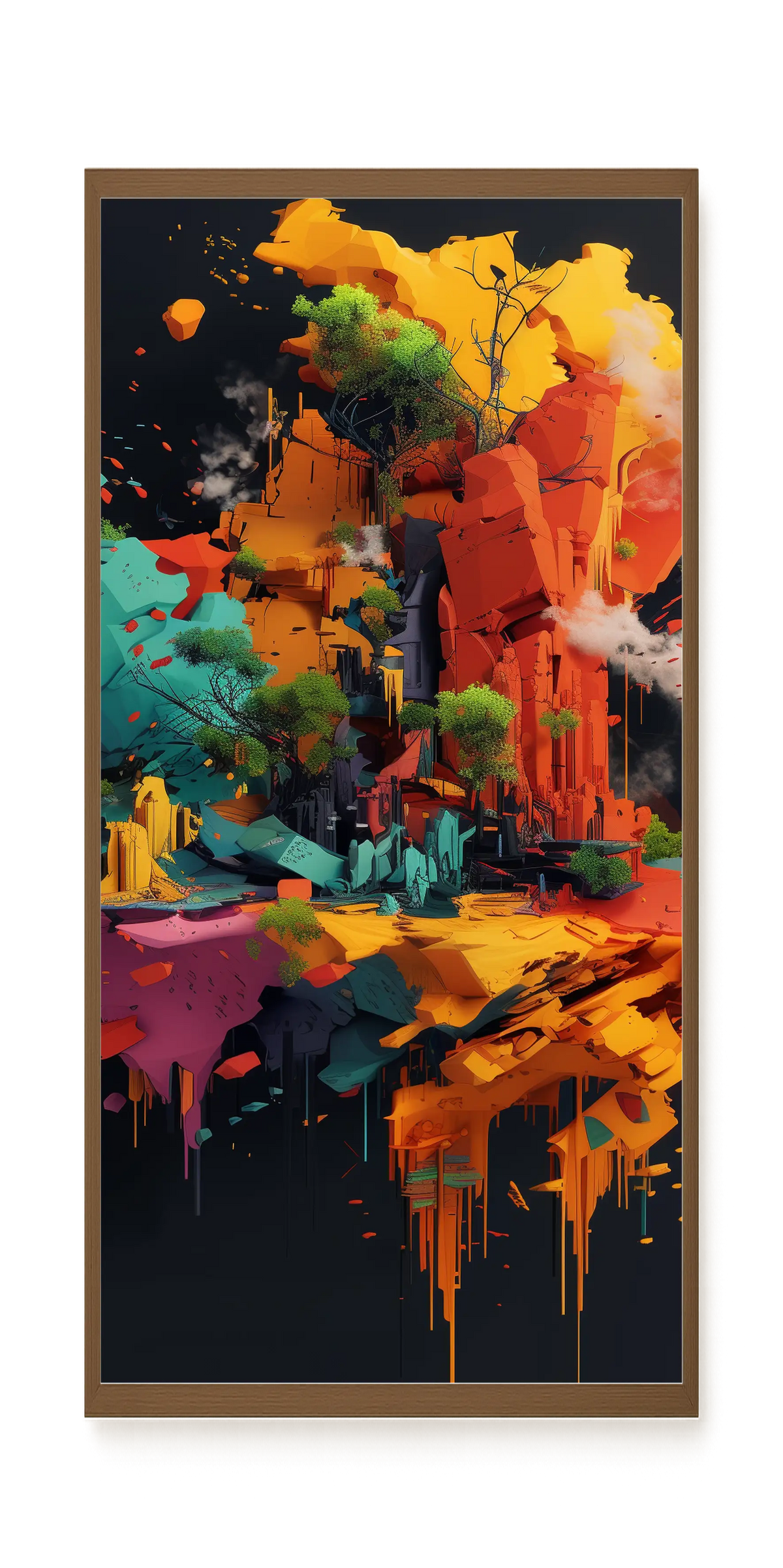 Imagined Terrain Canvas Print