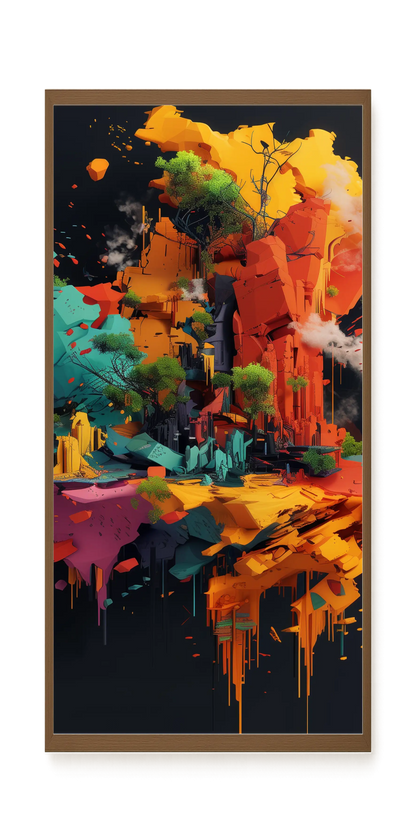 Imagined Terrain Canvas Print