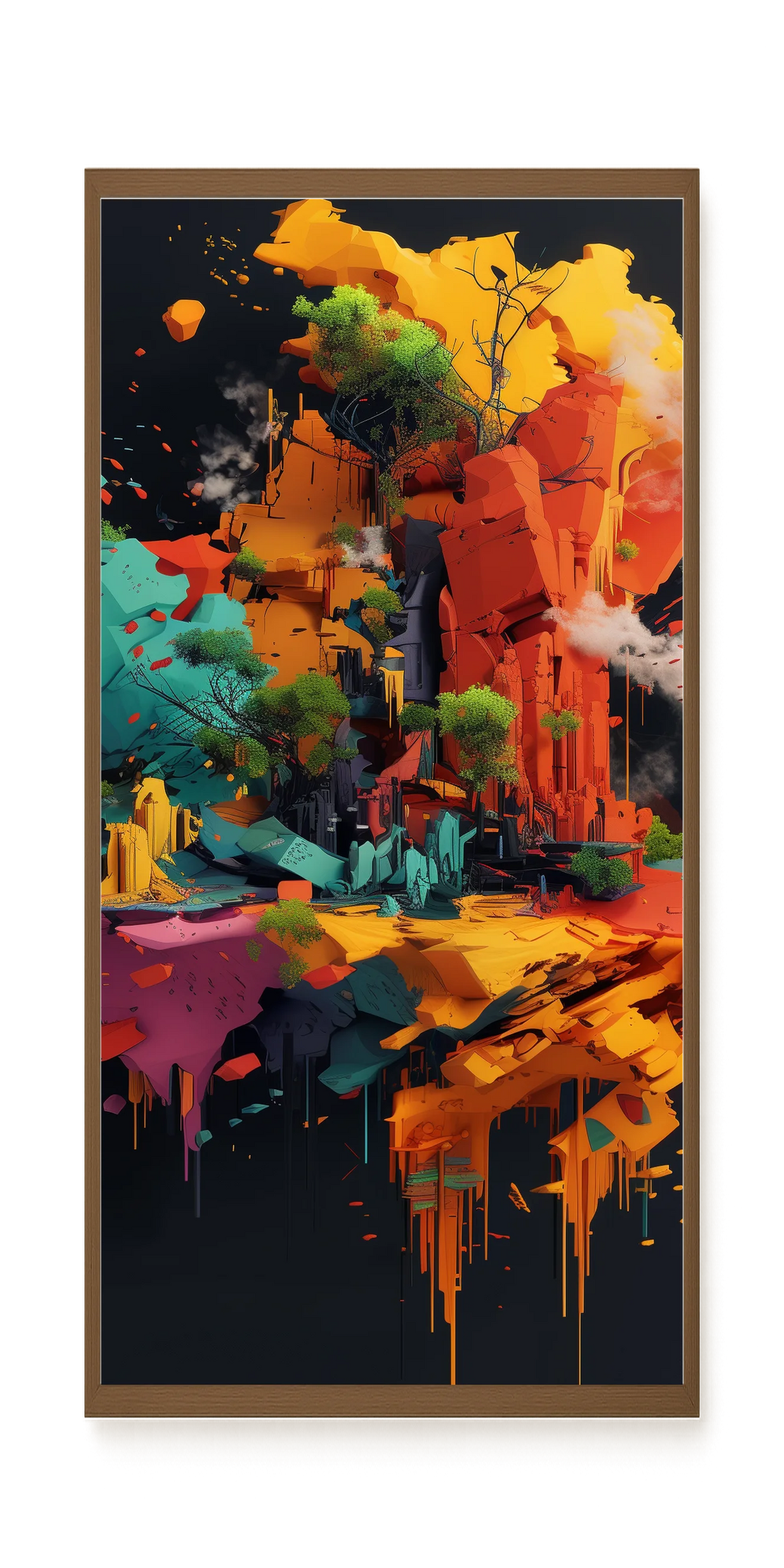 Imagined Terrain Canvas Print