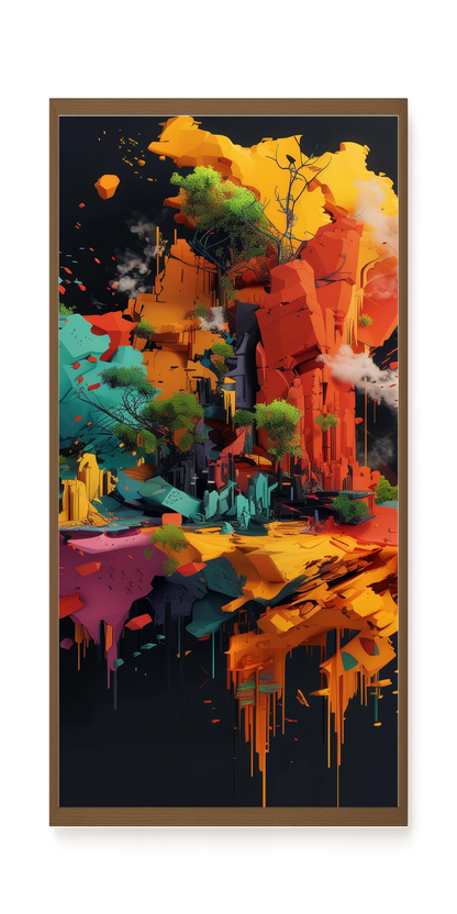 Imagined Terrain Canvas Print
