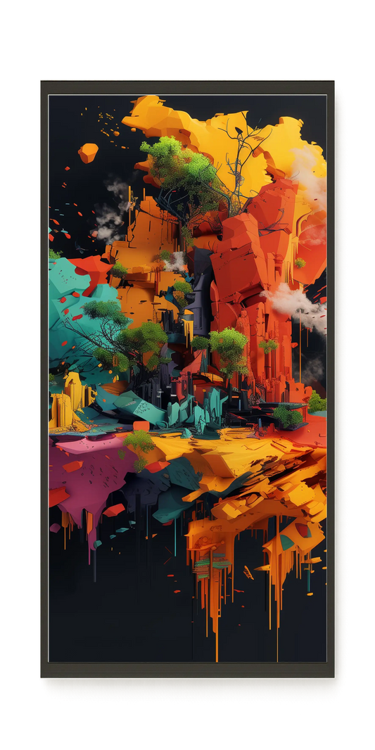 Imagined Terrain Canvas Print